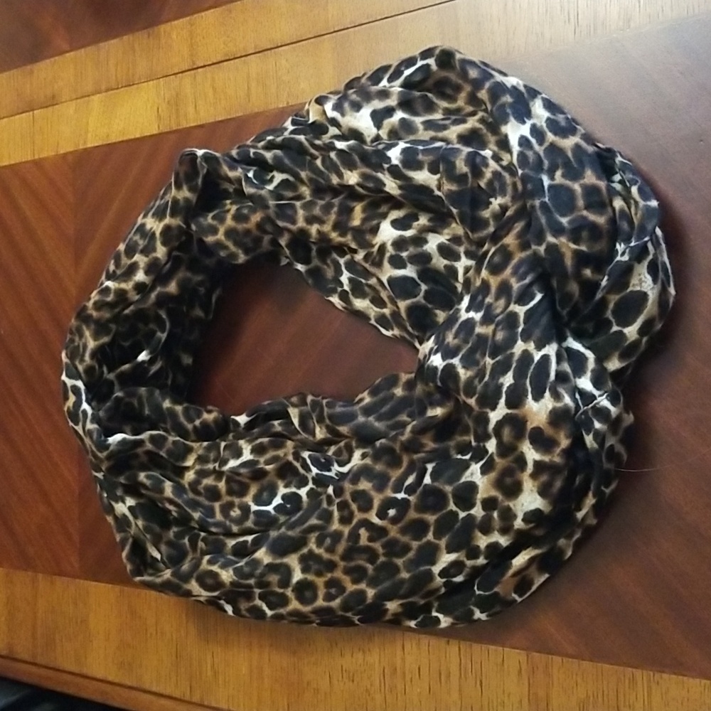 Macy's Leopard Infinity Scarf